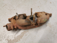 Collecteur pour moteur cléon avec le montage d'un carburateur 32 