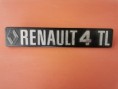 Monogramme Renault 4 TL