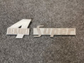 Monogrammes en plastique Renault 4 Super 
